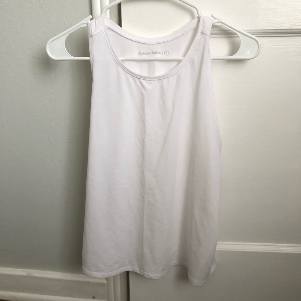 OUTDOOR VOICES SWEATTEE TANK | Small